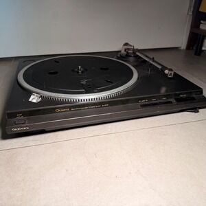 Technics SL-QD33 Turntable Direct Drive  Parts Repair Automatic Black Japan